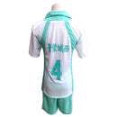 Iwaizumi Hajime Aoba Johsai High School Jersey NO.4 Cosplay Costume