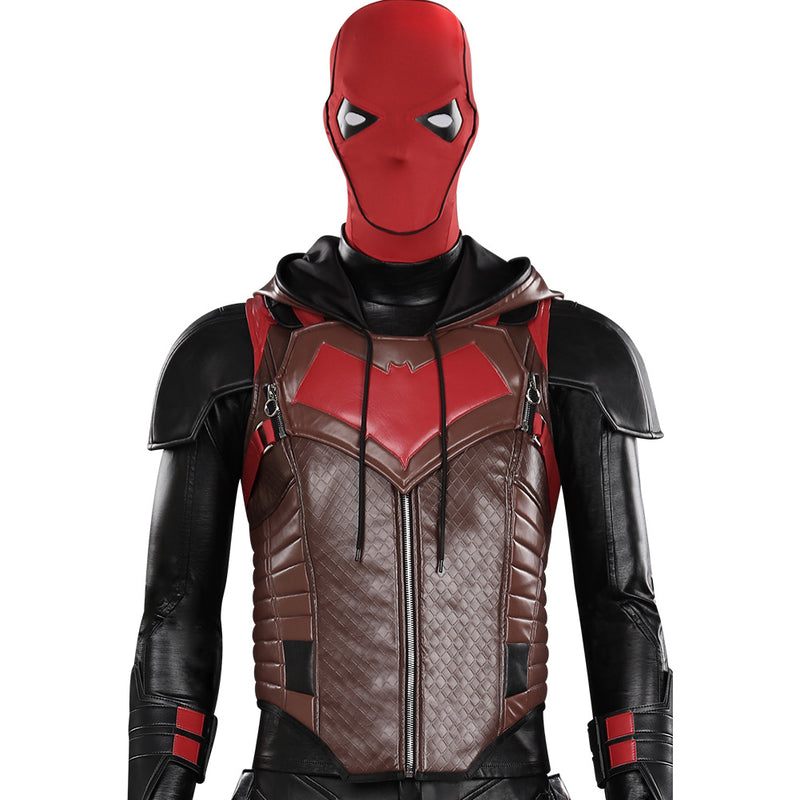 Gotham Knights Red Hood Jason Todd Outfits Halloween Carnival Suit Cosplay Costume