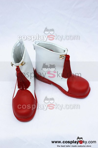 Card Captor Sakura Cosplay Shoes Boots Red