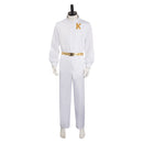 Movie Barbie Ken White Men Outfits Halloween Carnival Cosplay Costume