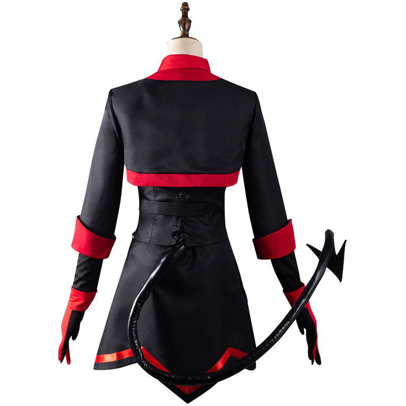 Helltaker Lucifer The Maid Demon Outfits Halloween Carnival Suit Cosplay Costume