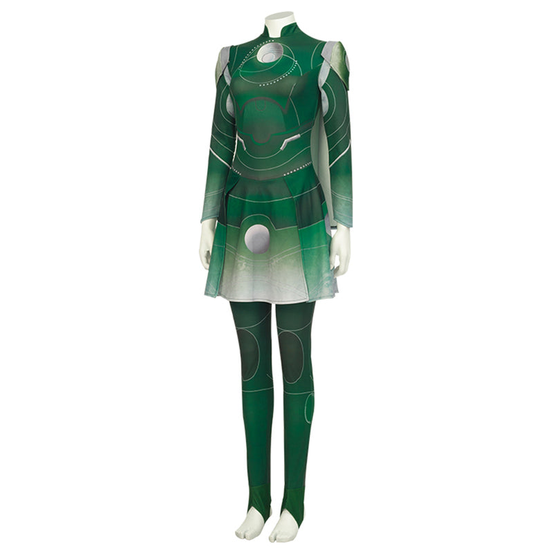 Eternals Sersi Dress Outfits Halloween Carnival Suit Cosplay Costume