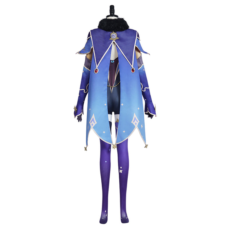 Genshin Impact Mona Cosplay Costume Dress Outfits Halloween Carnival Suit