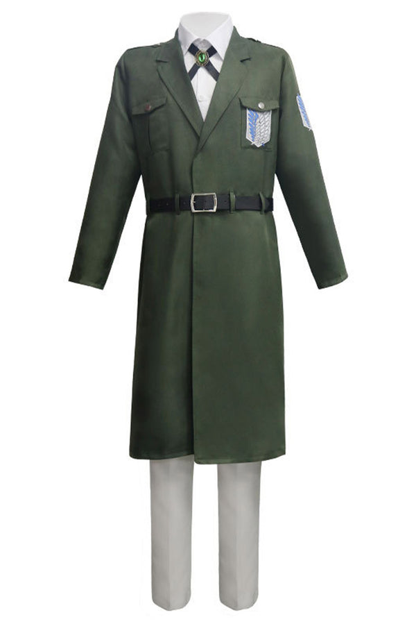 Attack on Titan S4 Cosplay Costume Shingeki no Kyojin Scouting Legion Coat Uniform Halloween Carnival Outfits