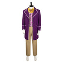 Charlie and the Chocolate Factory Movie 1971 Willy Wonka Outfits Halloween Party Carnival Cosplay Costume