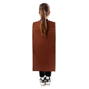 Charlie and the Chocolate Factory Movie Kids Children Gold Coupon Cosplay Costume