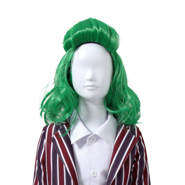 Charlie and the Chocolate Factory Movie Oompa Loompa Kids Children Cosplay Wig Party Props