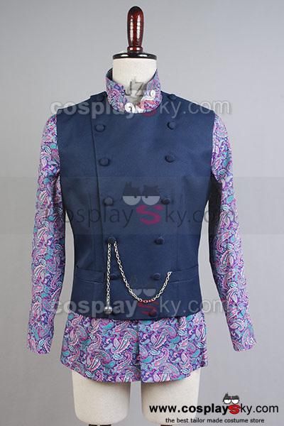 Charlie and the Chocolate Factory Willy Wonka Outfit Cosplay Costume