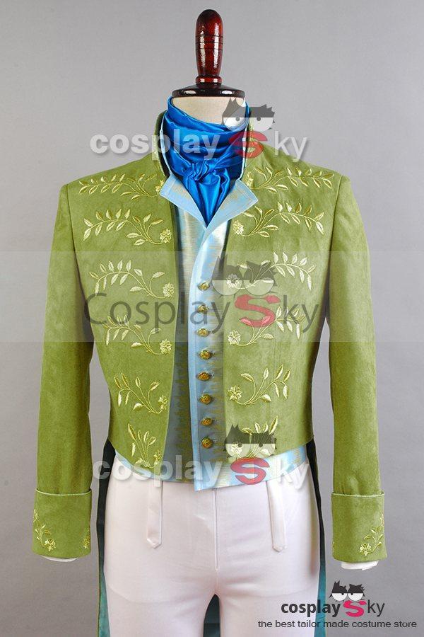 Cinderella 2015 Film Prince Charming Attire Outfit Cosplay Costume