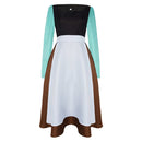 Cinderella Movie Maid Dress Halloween Party Carnival Cosplay Costume