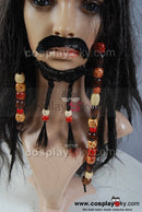 Cossky Accessories&Props Pirates Brown Hat Wig Headband Set