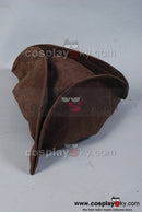 Cossky Accessories&Props Pirates Brown Hat Wig Headband Set