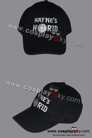 Cossky Accessories&Props Wayne's World Cap Wayne Campbell Black Hat Costume
