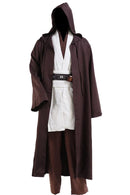Cossky Costumes Adult Obi Wan Kenobi Jedi Robe Tunic Cosplay Costume Halloween Suit