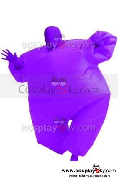Cossky Costumes Adult Size Costume Full Body Jumpsuit Purple Version