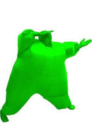 Cossky Costumes Among Us Adult Size Inflatable Costume Full Body Jumpsuit Green Version
