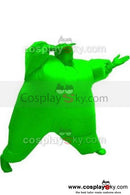 Cossky Costumes Among Us Adult Size Inflatable Costume Full Body Jumpsuit Green Version
