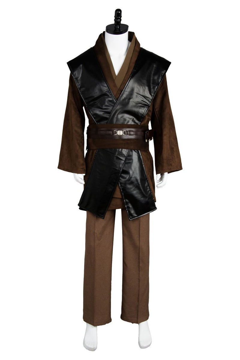 Cossky Costumes Anakin Skywalker Jedi Robe Costume Outfit Full Set Halloween Cosplay Costume