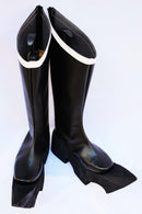 Cossky Costumes Black Golden Saw Cosplay Boots Shoes Custom Made