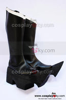 Cossky Costumes Black Golden Saw Cosplay Boots Shoes Custom Made