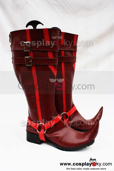 Cossky Costumes Blue Exorcist Ao No Exorcist Mephisto Pheles Cosplay Shoes Boots