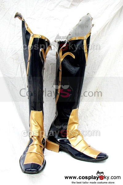 Cossky Costumes Castlevania Hector Cosplay Boots Shoes Custom-Made