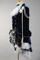 Cossky Costumes Ciel Cosplay Costume Dark Blue Dress
