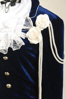 Cossky Costumes Ciel Cosplay Costume Dark Blue Dress