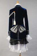 Cossky Costumes Ciel Cosplay Costume Dark Blue Dress