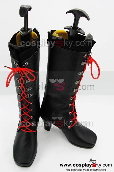 Cossky Costumes Danganronpa Junko Enoshima Cosplay Shoes Boots Custom Made
