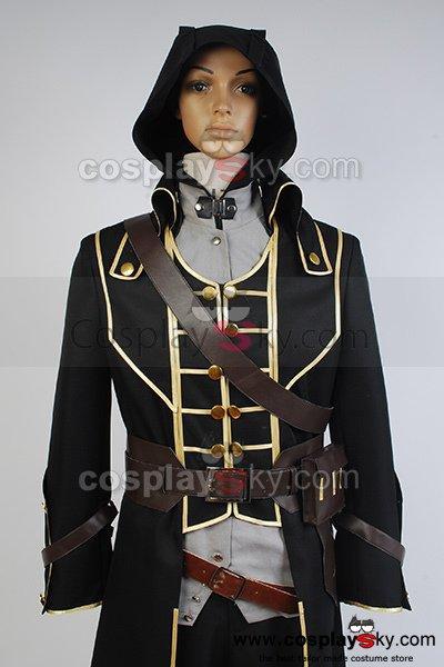 Cossky Costumes Dishonored Corvo Attano Outfit Halloween Carnival Suit Cosplay Costume
