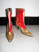 Cossky Costumes Dissidia 012: Duodecim Final Fantasy Cosplay Boots Red