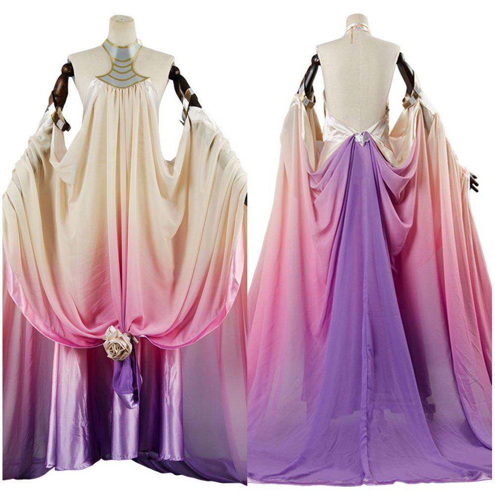 la paloma theater dressing rooms behind stage Padme Amidala Naberrie Lake Dress Cosplay Costume