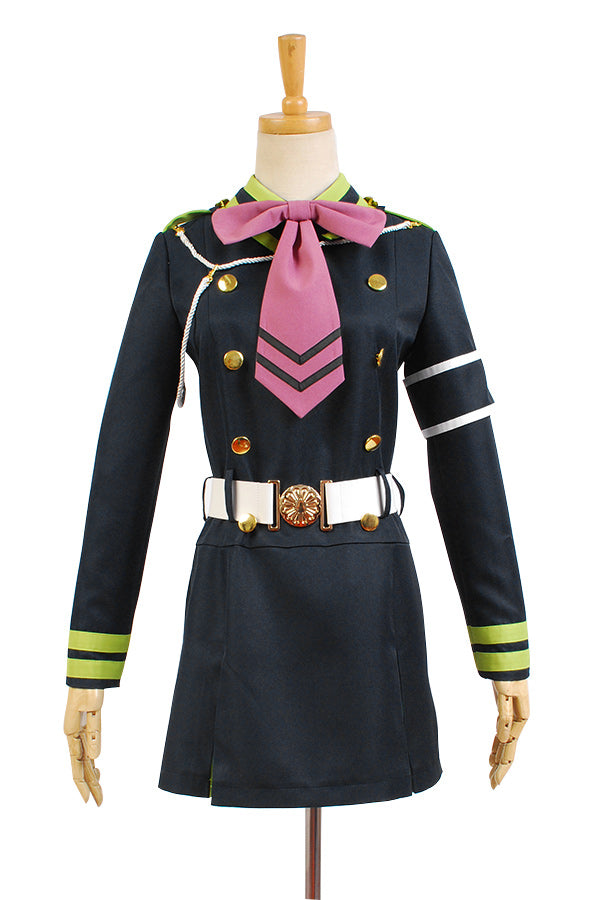 Cossky Costumes Female / M Seraph of the End Shinoa Hiragi Uniform Dress Cosplay Costume