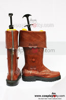 Cossky Costumes Final Fantasy 7 Cloud Cosplay Boots Brown