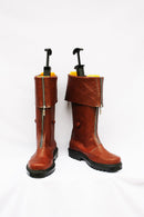 Cossky Costumes Final Fantasy 7 Cloud Cosplay Boots Brown