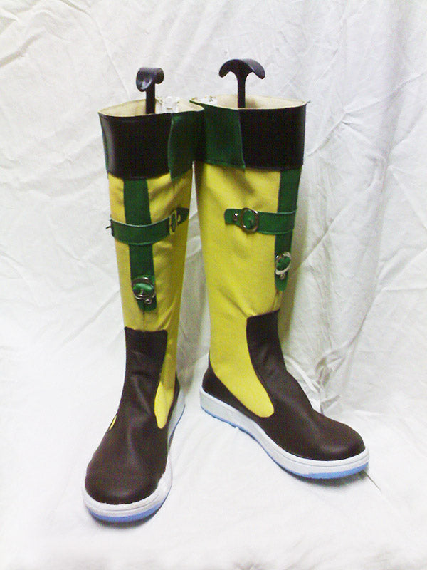 Cossky Costumes Final Fantasy X Rikku Cosplay Boots Shoes Custom Made
