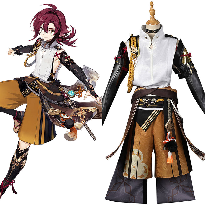 Cossky Costumes Genshin Impact Shikanoin Heizou Cosplay Costume Outfits Halloween Carnival