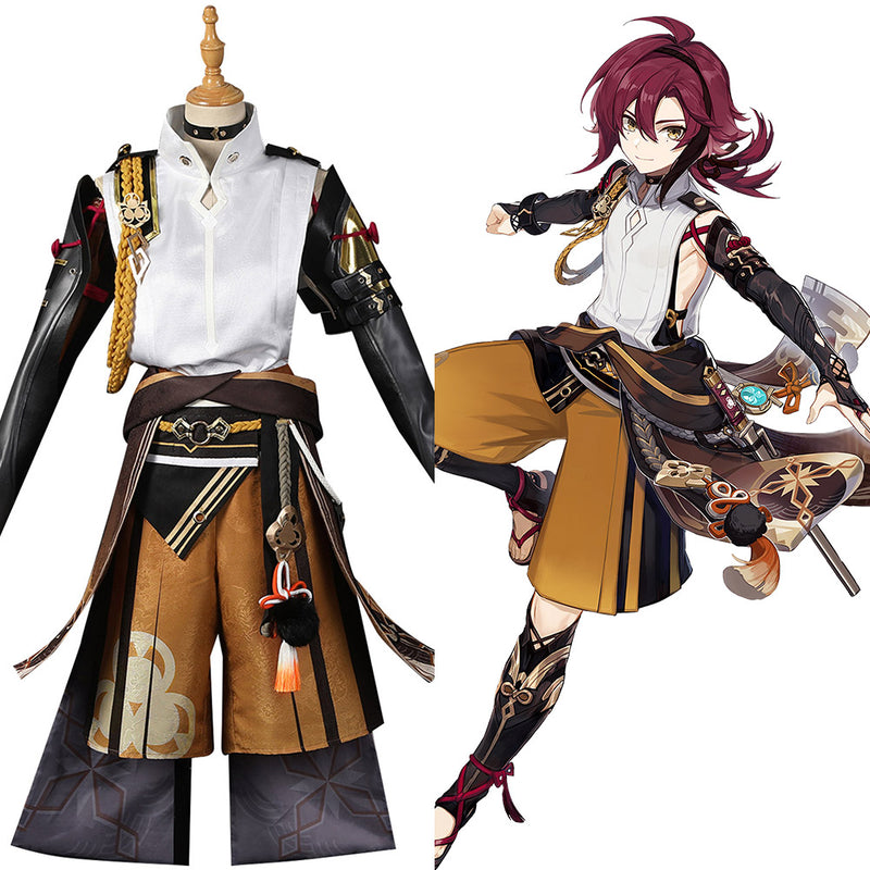 Cossky Costumes Genshin Impact Shikanoin Heizou Cosplay Costume Outfits Halloween Carnival