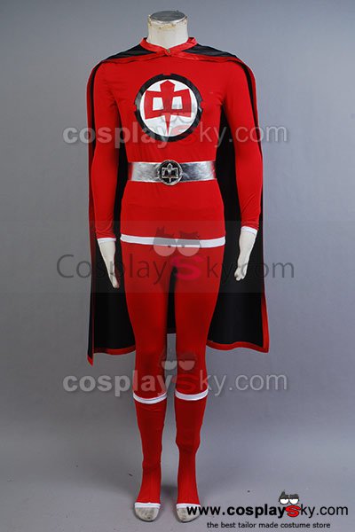 Cossky Costumes Greatest American Hero William Katt Superhero Flying Suit Costume