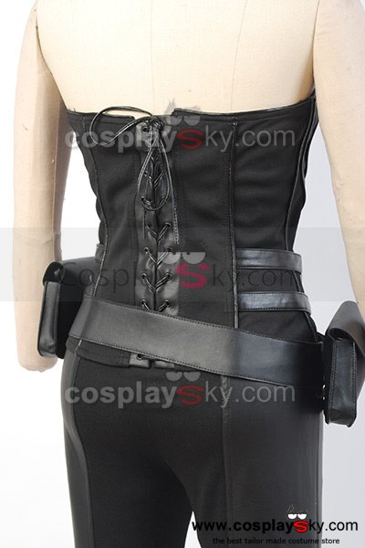 Cossky Costumes Green Arrow Black Canary Sara Lance Cosplay Costume Artificial Leather Outfit