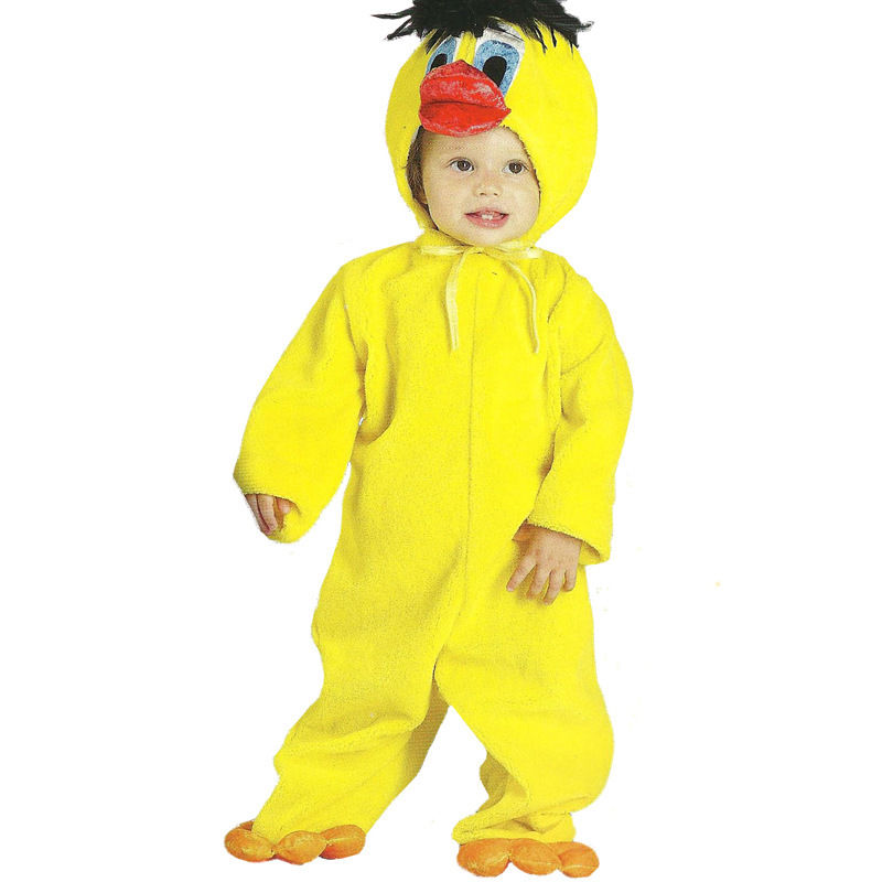 Cossky Costumes Halloween Animal Chick Cock Hem Kid Jumpsuit Cosplay Costume Bathrobe Pajamas