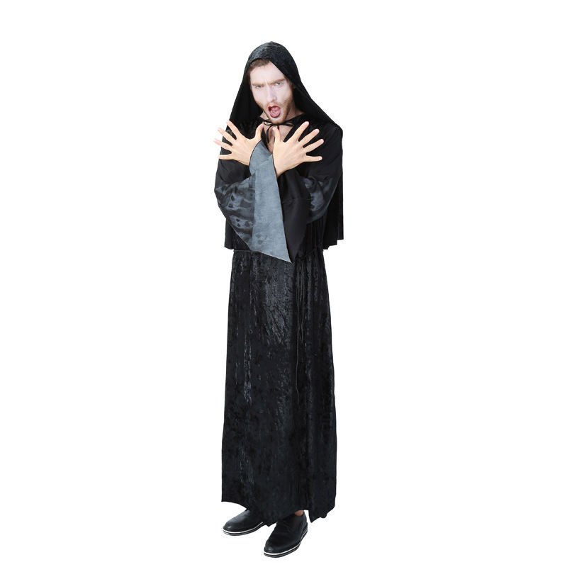 Cossky Costumes Halloween Dark Father Evil Demon Adult Dress Cosplay Costume