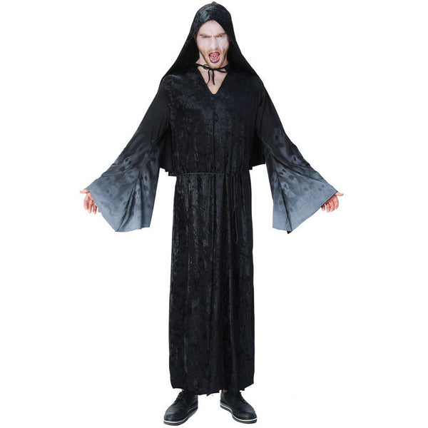 Cossky Costumes Halloween Dark Father Evil Demon Adult Dress Cosplay Costume