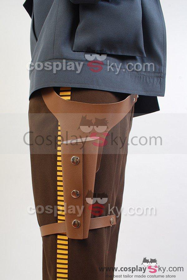 Cossky Costumes Han Solo Jacket Pants Cosplay Costume