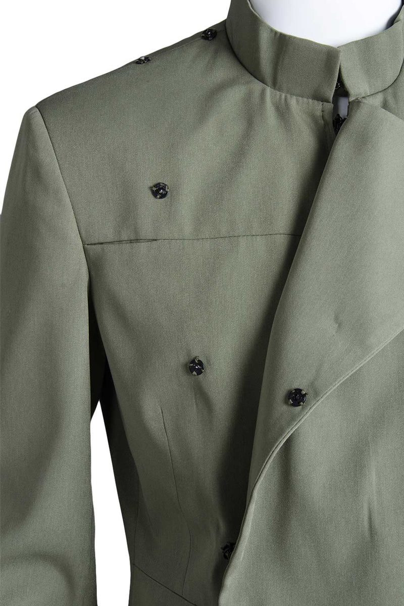 Cossky Costumes Imperial Officer Olive Green Costume Uniform