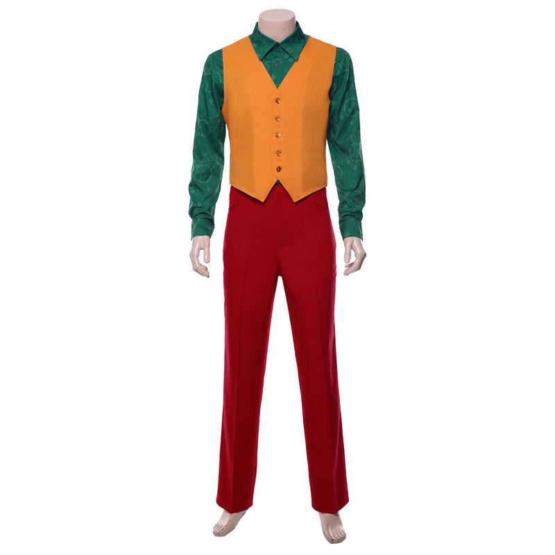 Cossky Costumes Joker 2019 Joaquin Phoenix Arthur Fleck Joker Cosplay Costume
