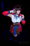 Cossky Costumes Kabaneri of the Iron Fortress Mumei Battle Suit Cosplay Costume