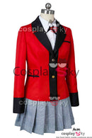 Cossky Costumes Kakegurui Compulsive Gambler Yumeko Jabami Hyakkaou Cosplay Costume