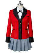 Cossky Costumes Kakegurui Compulsive Gambler Yumeko Jabami Hyakkaou Cosplay Costume